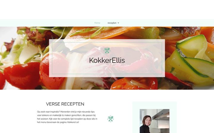 Screenshot of kokkerellis.nl
