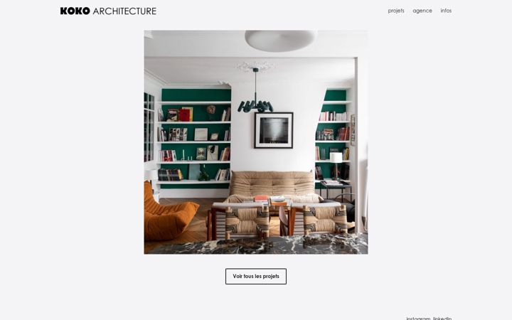 Screenshot of koko-architecture.com