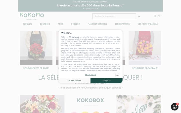 Screenshot of kokomo.fr