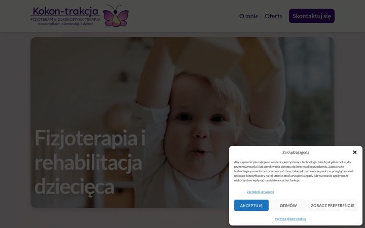 Screenshot of kokontrakcja.pl