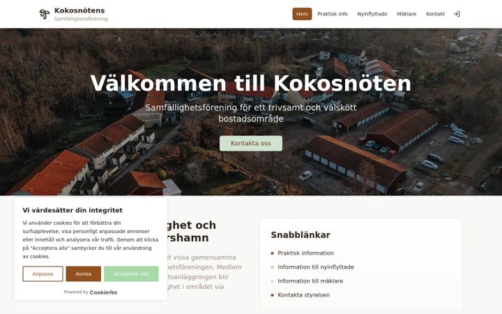 Screenshot of kokosnoten.se