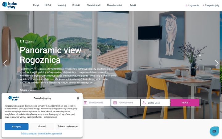 Screenshot of kokostay.pl