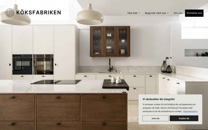 Screenshot of koksfabriken.se