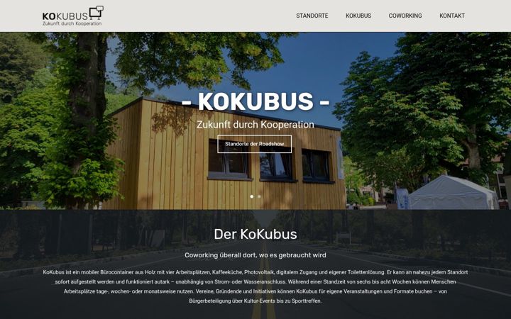 Screenshot of kokubus.de