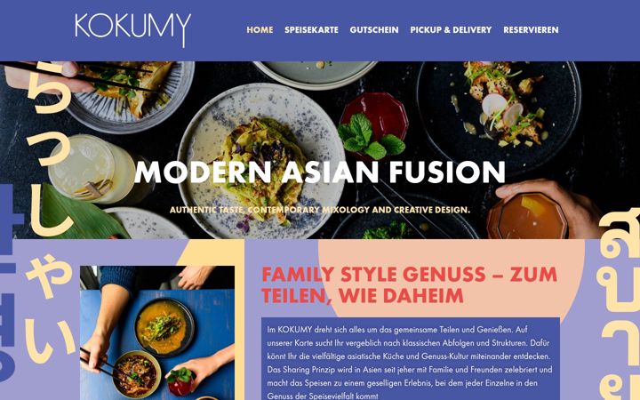 Screenshot of kokumy.de