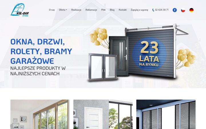 Screenshot of kol-dar.pl