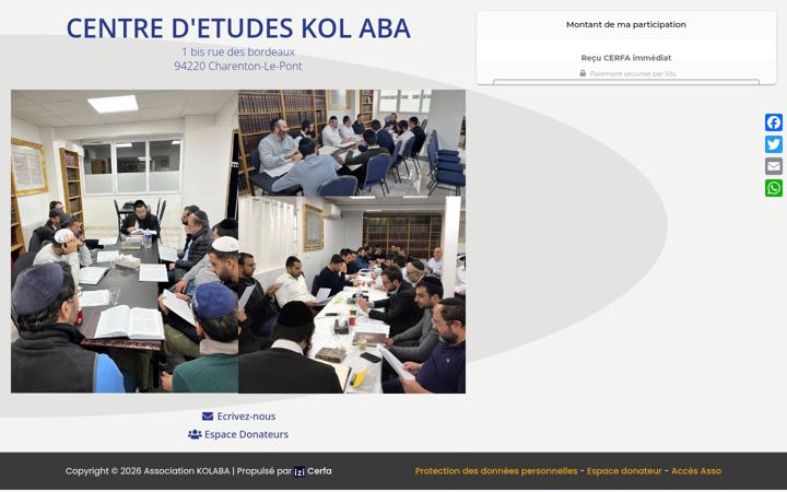 Screenshot of kolaba.org