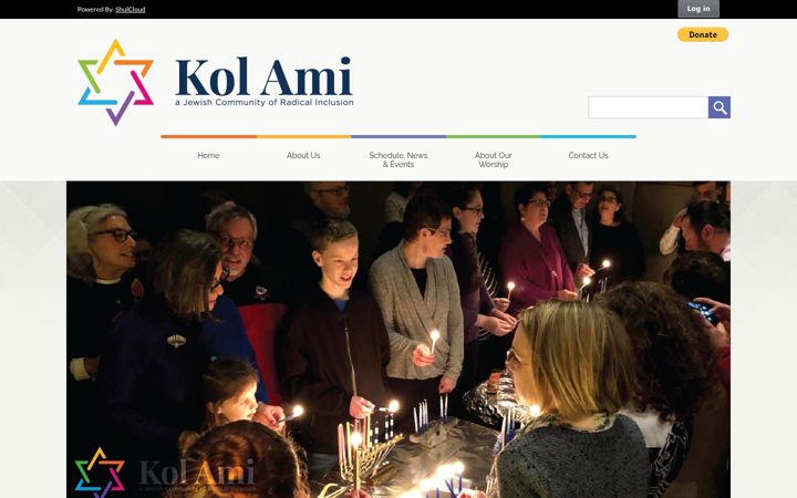 Screenshot of kolamikc.org