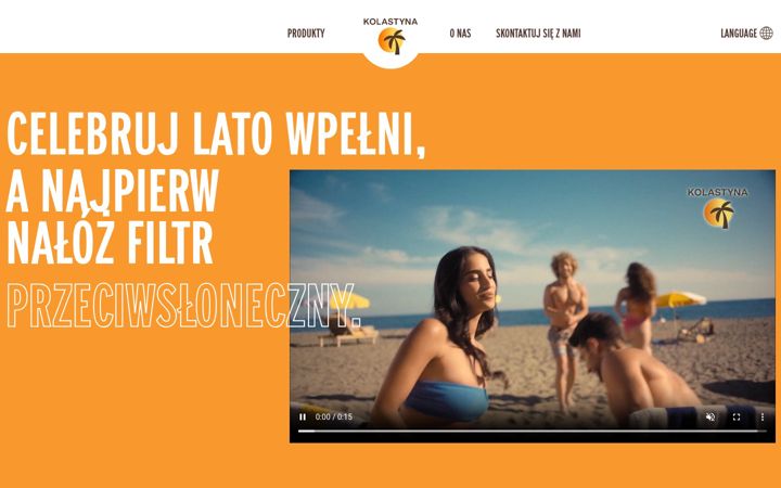Screenshot of kolastyna.pl