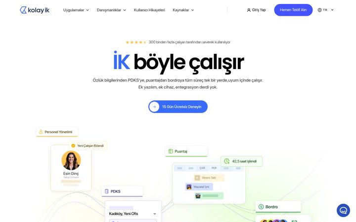Screenshot of kolayik.com