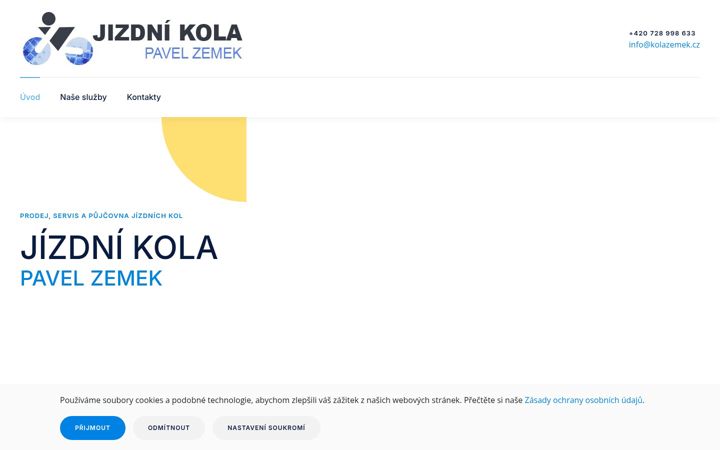 Screenshot of kolazemek.cz