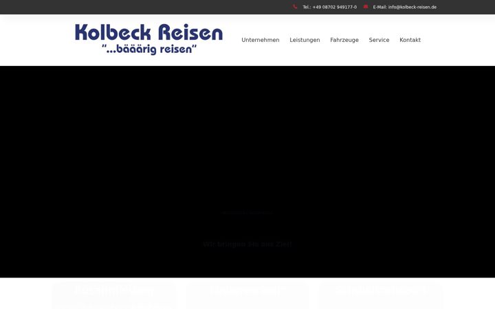 Screenshot of kolbeck-reisen.de