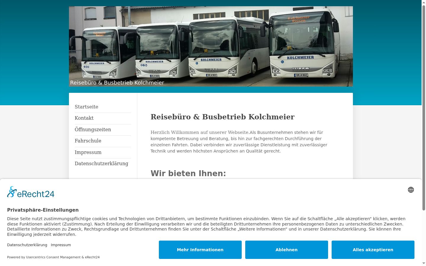 Zrzut ekranu banera zgody wyświetlanego przed jakąkolwiek interakcją