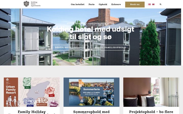 Screenshot of koldinghotelapartments.dk