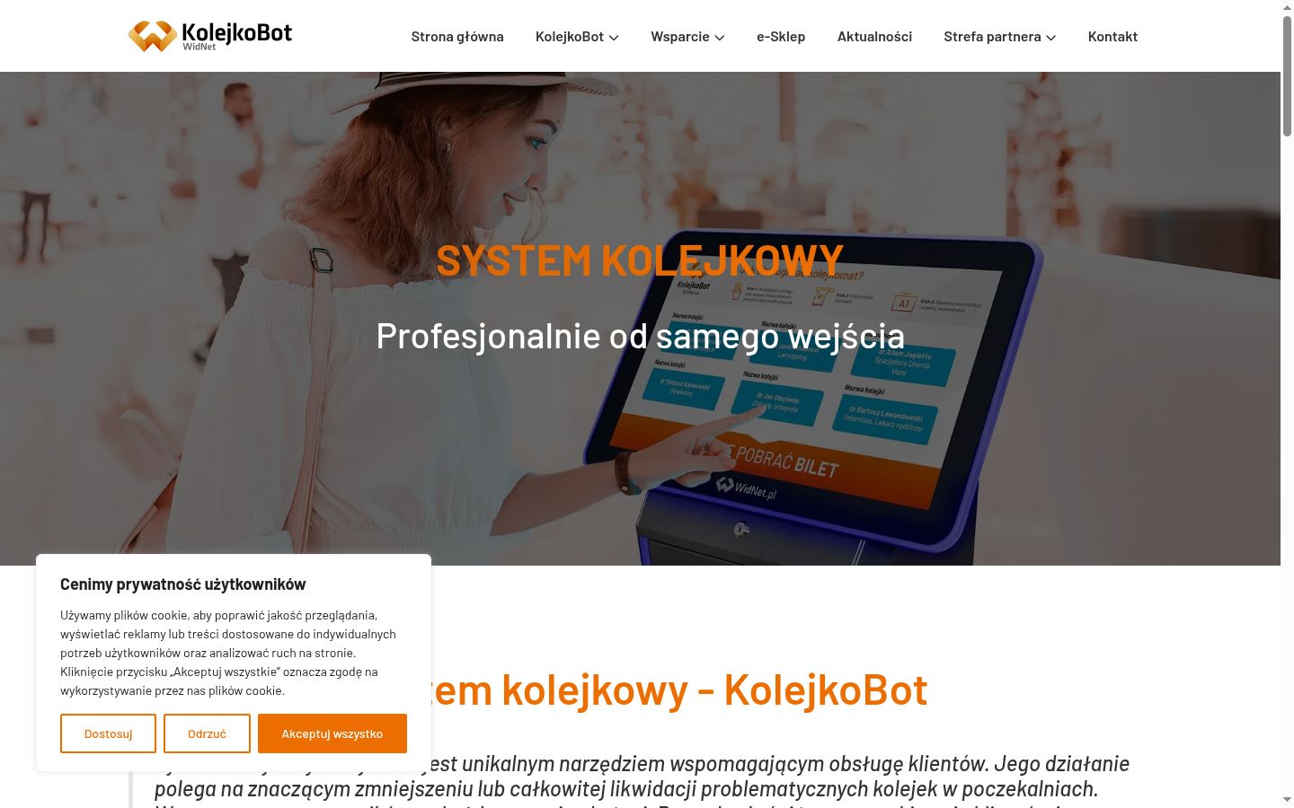 Kuvakaappaus suostumusbannerista, joka näytettiin ennen mitään vuorovaikutusta