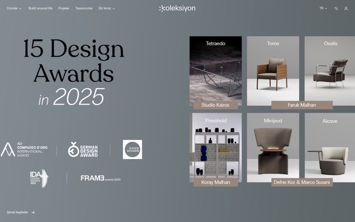 Screenshot of koleksiyondesign.com