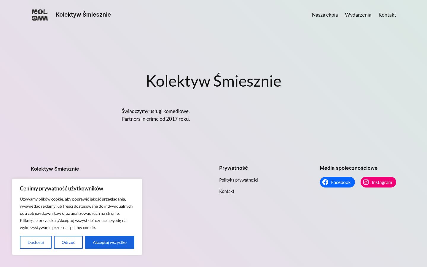 Sutikimo reklamjuostės, rodytos prieš bet kokią sąveiką, ekrano kopija
