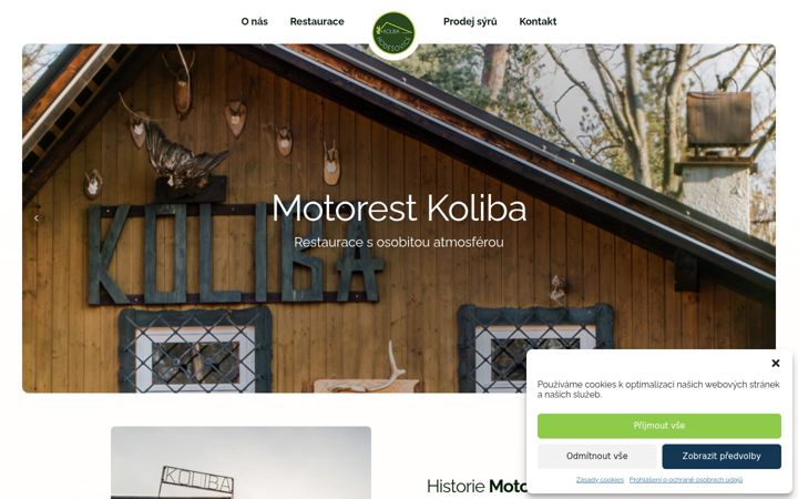 Screenshot of kolibahodesovice.cz