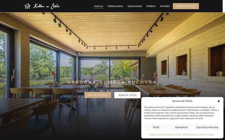 Screenshot of kolibausidla.sk