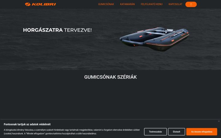 Screenshot of kolibricsonak.hu