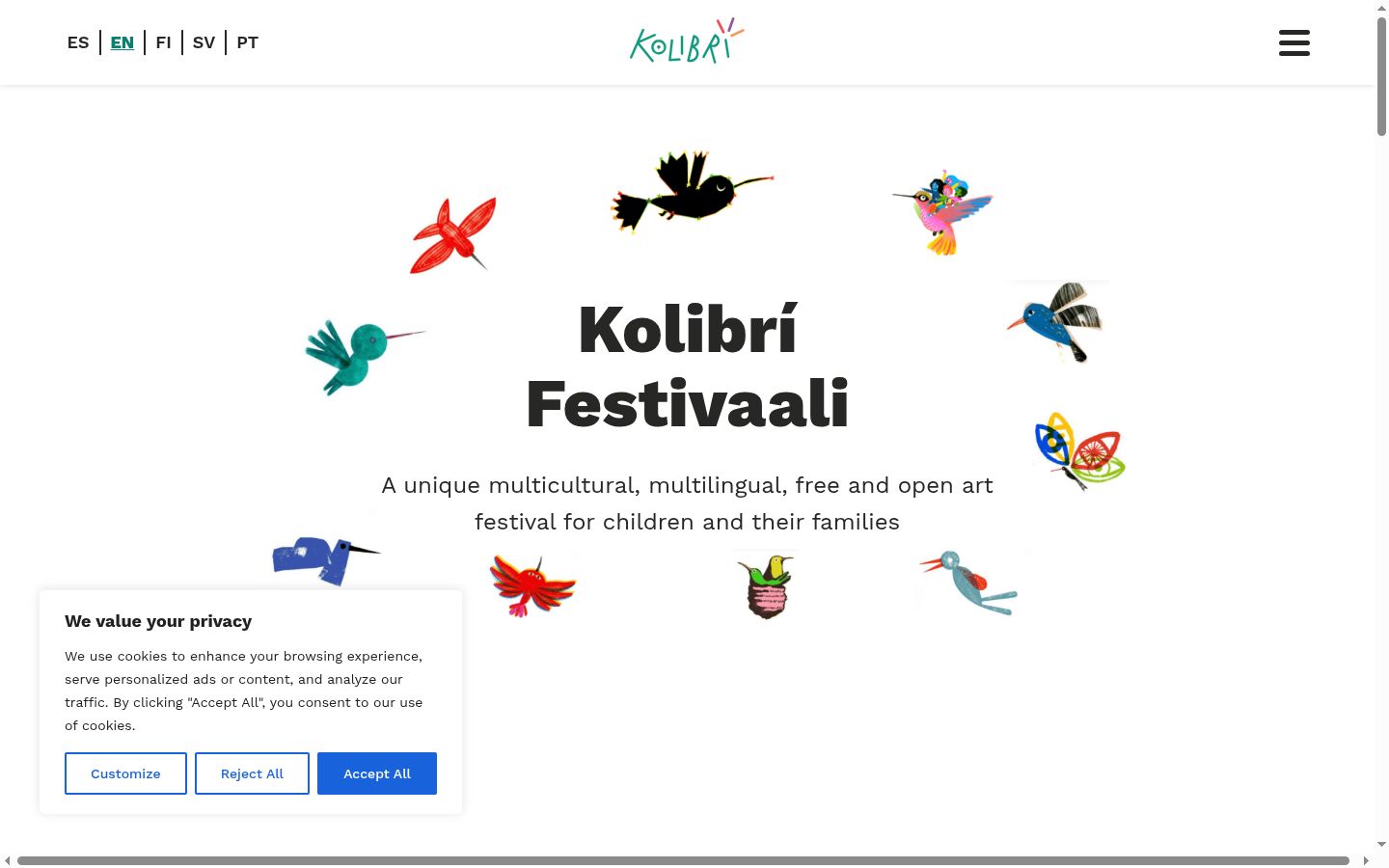 Zrzut ekranu banera zgody wyświetlanego przed jakąkolwiek interakcją