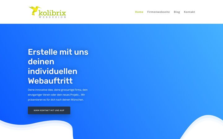 Screenshot of kolibrix.ch