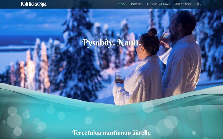 Screenshot of kolirelaxspa.fi
