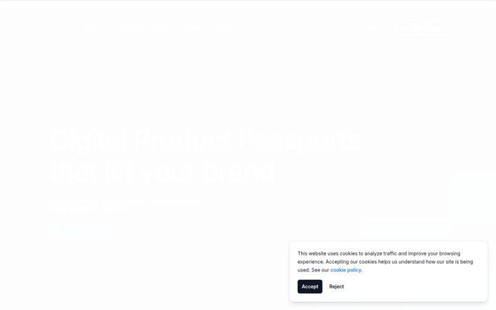 Screenshot of kolla.eu