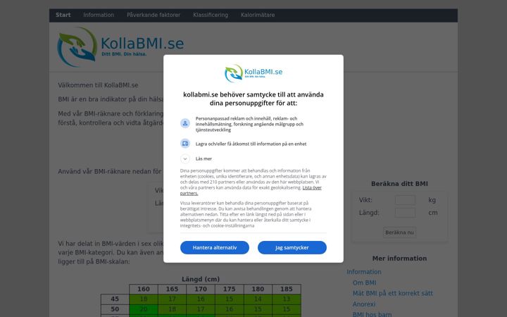 Screenshot of kollabmi.se