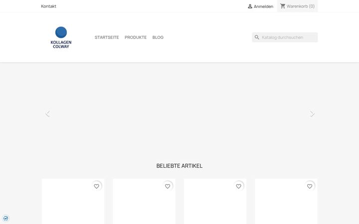 Screenshot of kollagen-colway.com