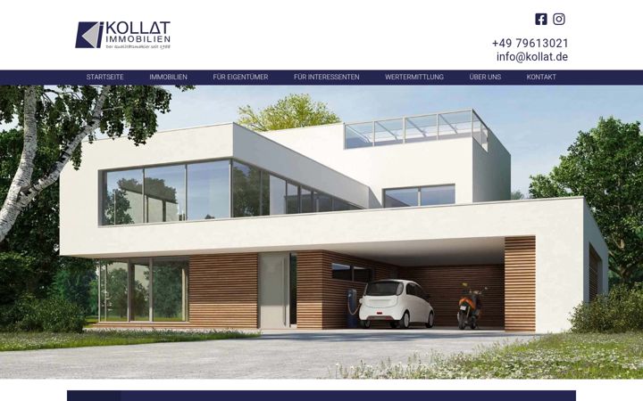 Screenshot of kollat.de