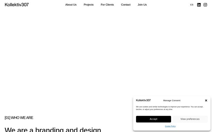 Screenshot of kollektiv307.com