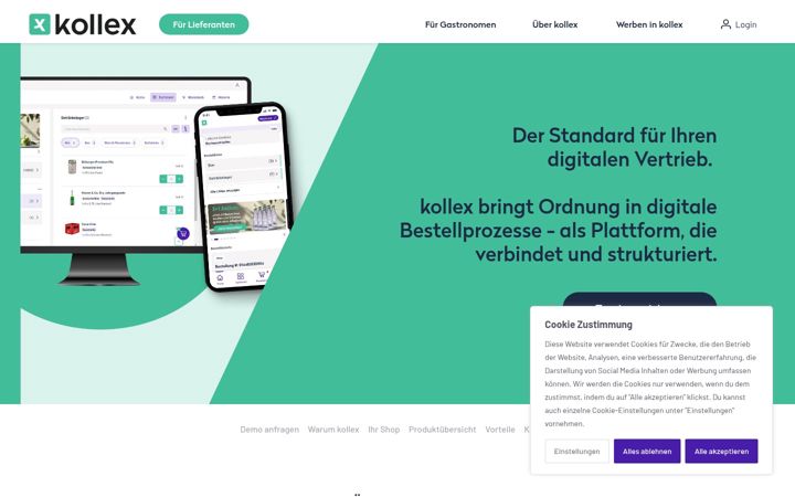 Zrzut ekranu kollex.de