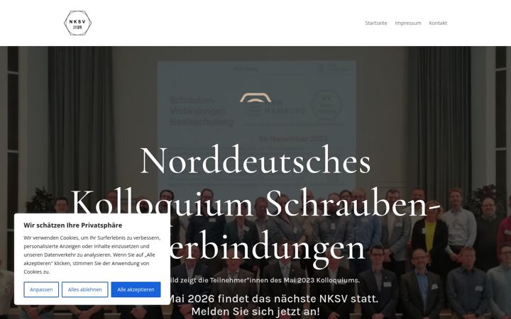 Screenshot of kolloquium-schraubenverbindungen.de