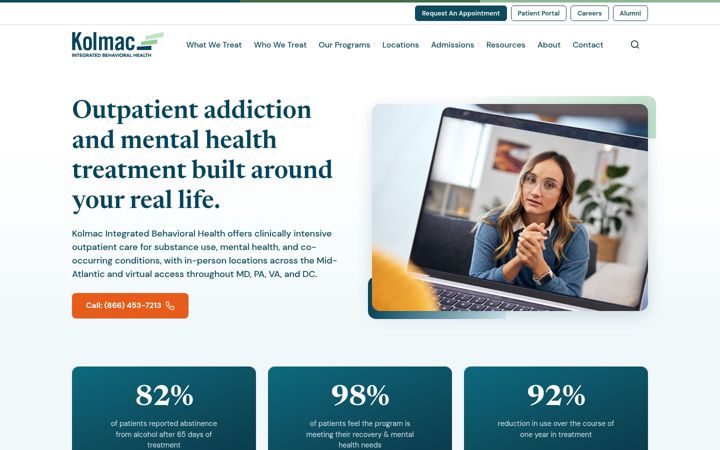 Screenshot of kolmac.com