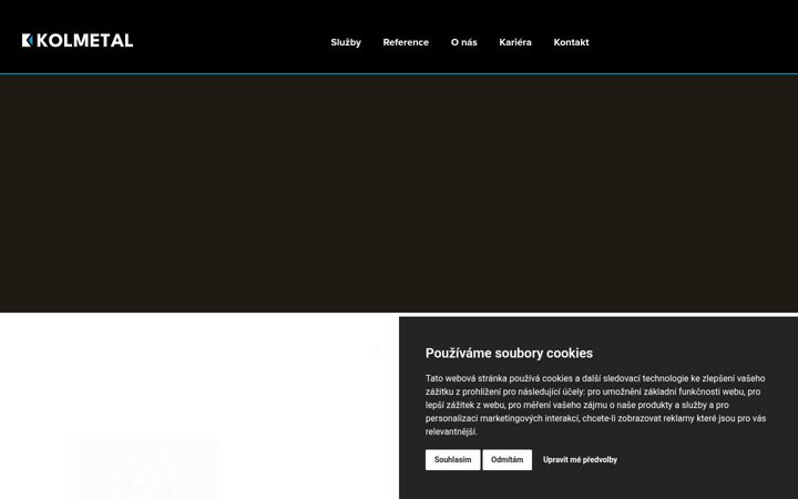 Screenshot of kolmetal.cz