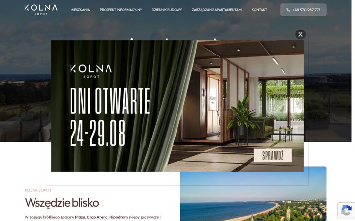 Screenshot of kolnasopot.pl