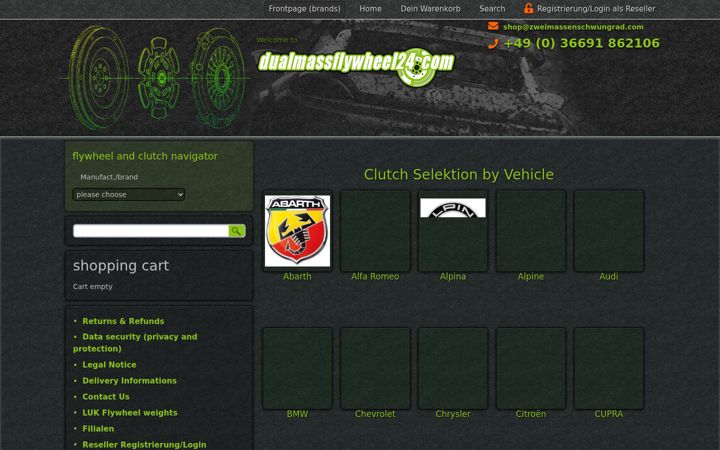 Screenshot of kolo-zamachowe-dwumasowe.pl