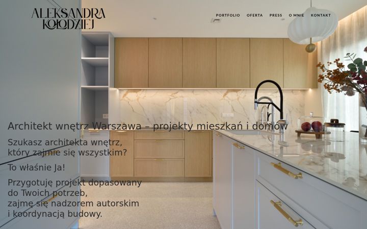 Screenshot of kolodziejszmyt.com