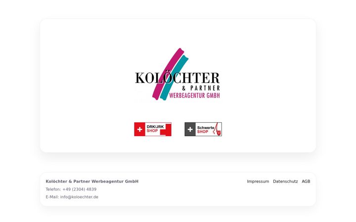 Screenshot of koloechter.de