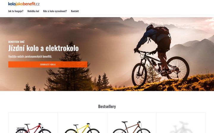 Screenshot of kolojakobenefit.cz