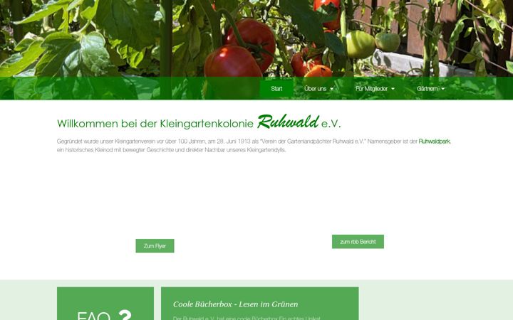 Screenshot of kolonieruhwald.de