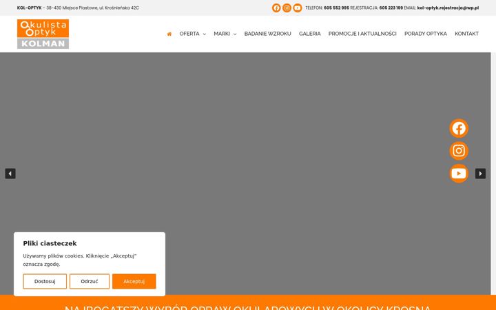 Screenshot of koloptyk.pl