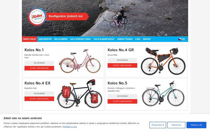 Screenshot of kolosbikes.com