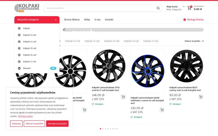 Screenshot of kolpakisamochodowe.com