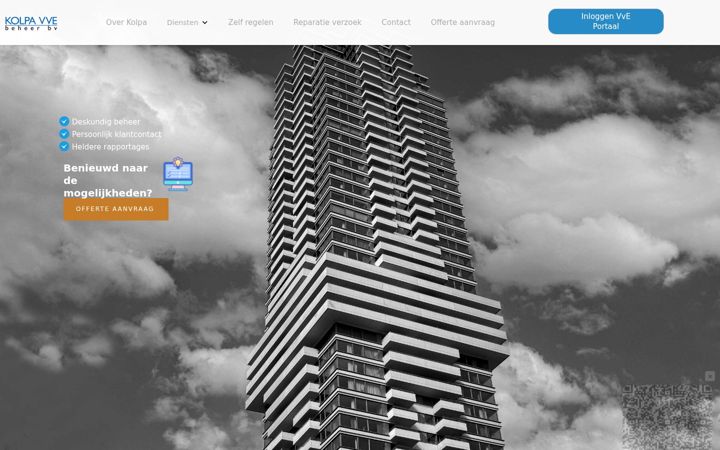 Screenshot of kolpavve.nl