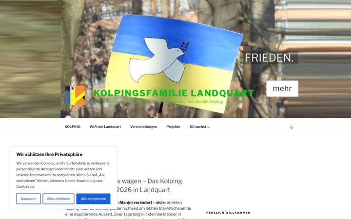 Screenshot of kolping-landquart.ch