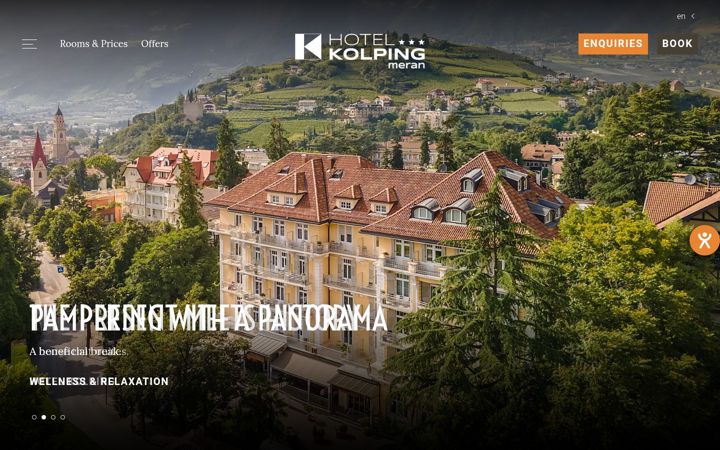 Screenshot of kolpingmeran.it