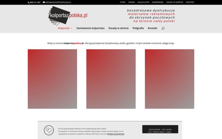 Screenshot of kolportazpolska.pl