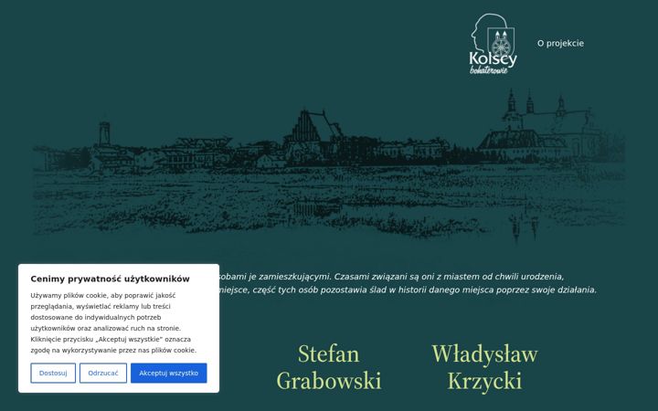 Screenshot of kolscybohaterowie.pl